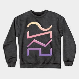 Waveforms - Music Production / Sound Engineer Design Gift Crewneck Sweatshirt